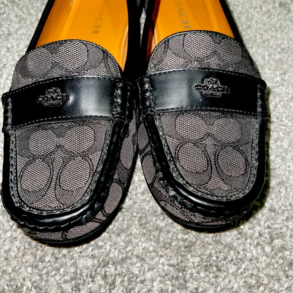 Coach slip on shoes